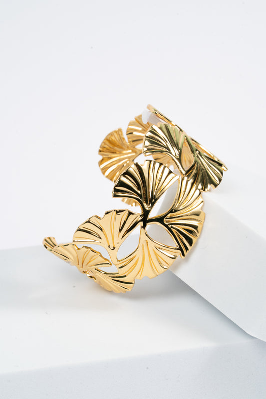 Ginkgo Bloom Cuff