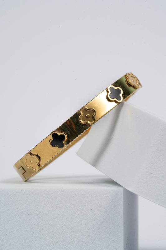 Aurora Clover Luxe Bangle
