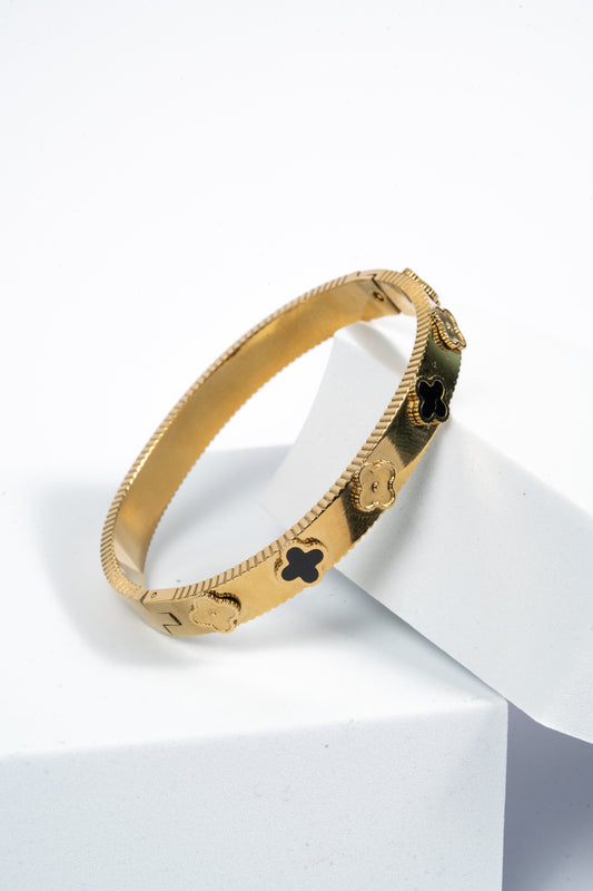 Aurora Clover Luxe Bangle
